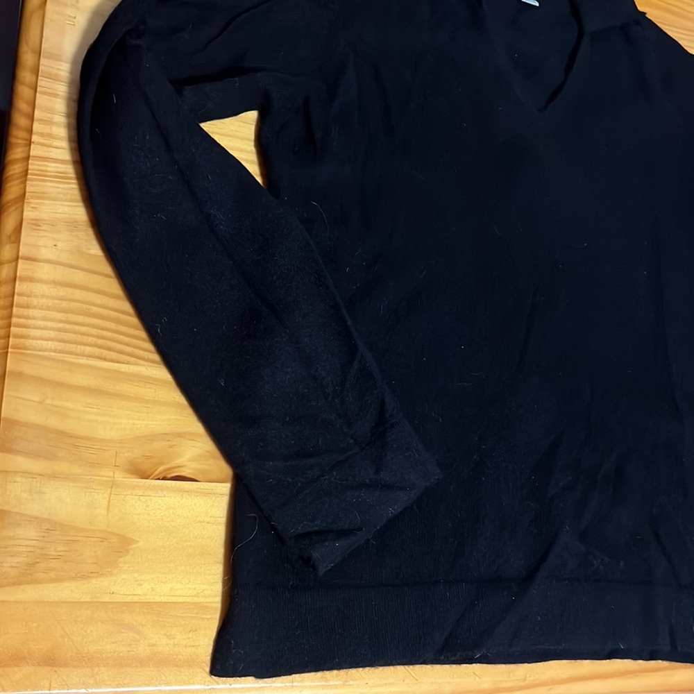 Black 100% Cashmere Sweater - Picture 5 of 12